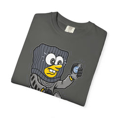 Cartoon Burglar Tee – Funny Diamond Loot Graphic Shirt