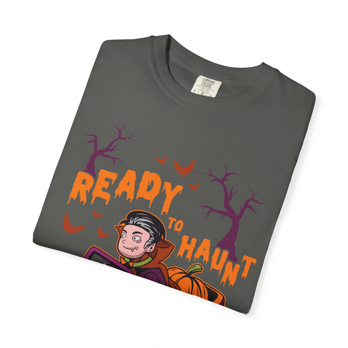 Dracula Halloween Shirt – Ready to Haunt Funny Vampire Tee