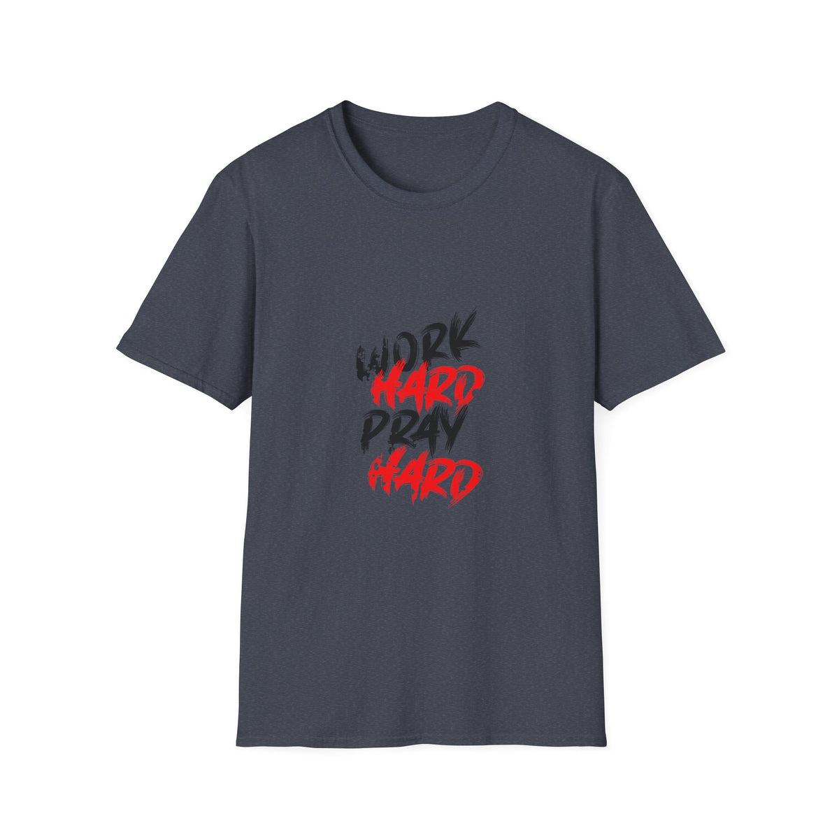 Work Hard Pray Hard Tshirt - Faith Based Success Shirt