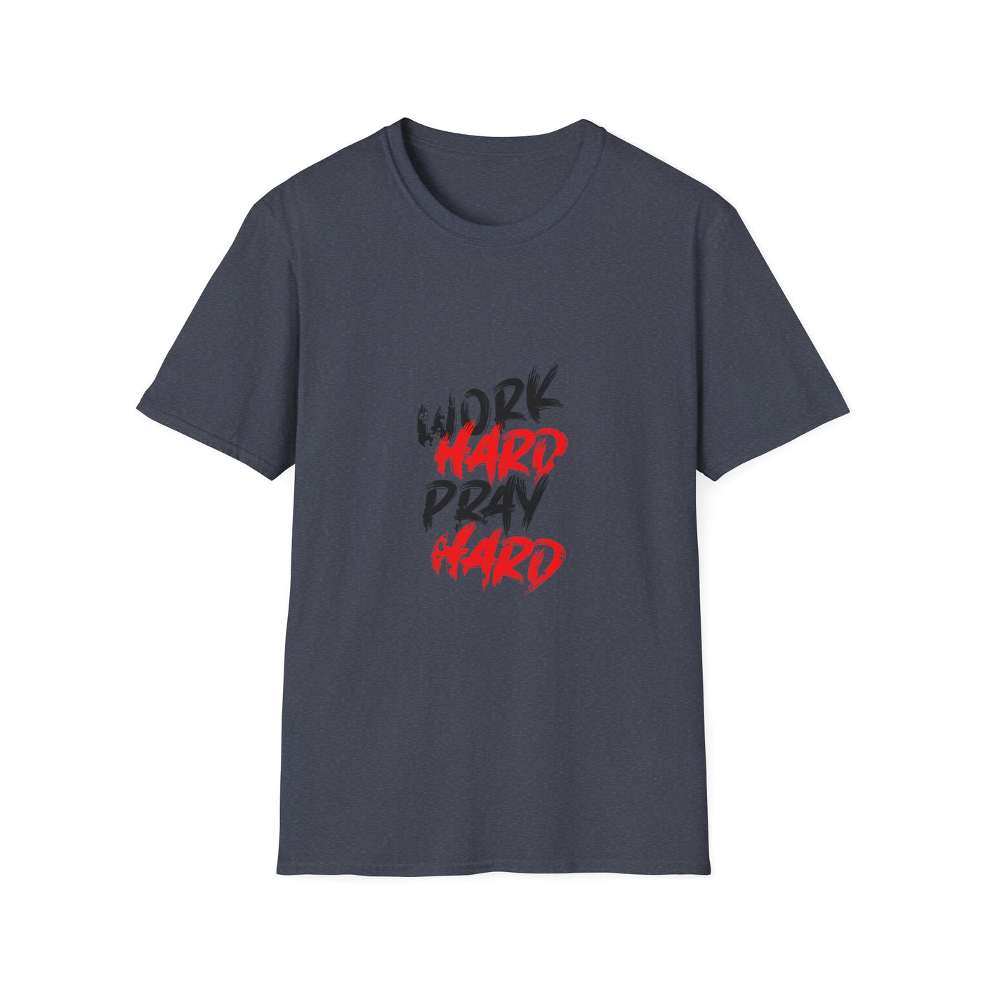 Work Hard Pray Hard Tshirt - Faith Based Success Shirt - Sinful Threads