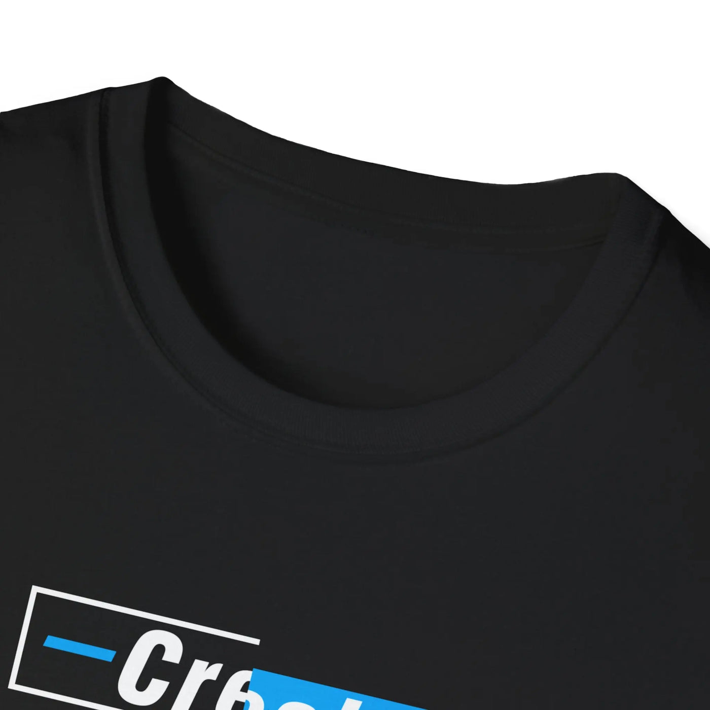 Create Something Break The rules Glitch Style Graphic Tee - Sinful Threads