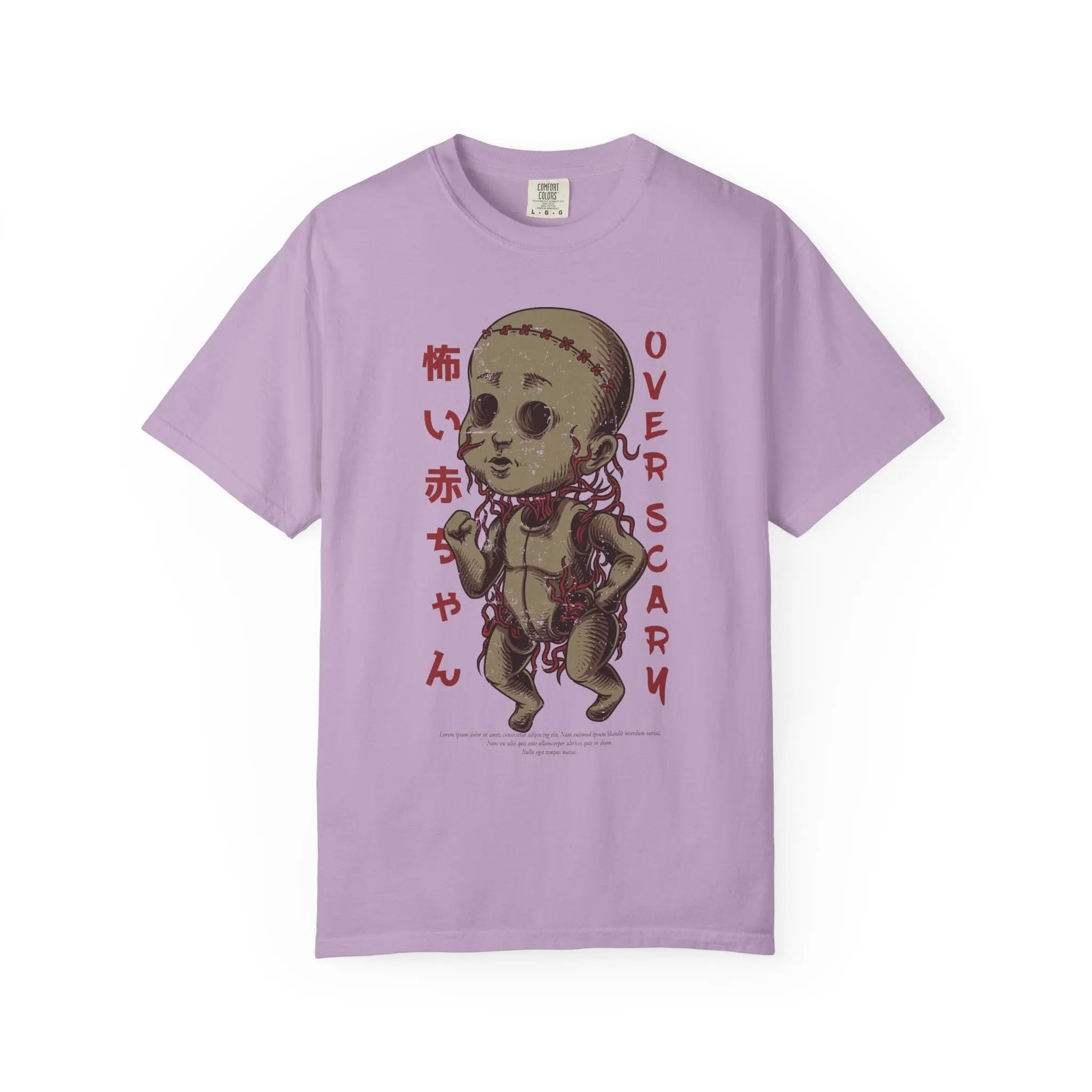 Terrifying Baby Overscary Graphic Design T-Shirt - Sinful Threads