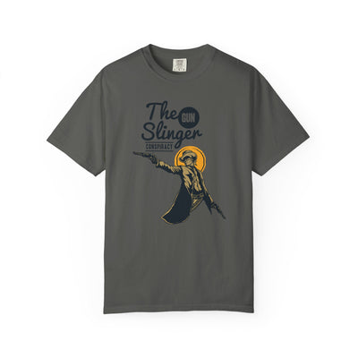 Gunslinger Graphic Tee Conspiracy Cowboy - Western Unisex - Sinful Threads