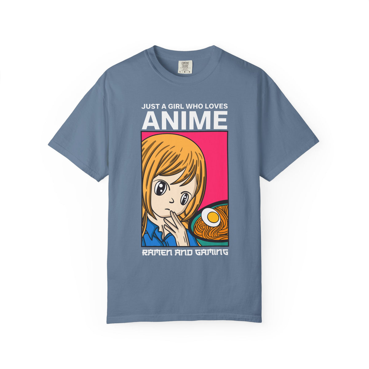 Girl Ramen Gaming Shirt – Cute Noodle Anime Gamer Tee