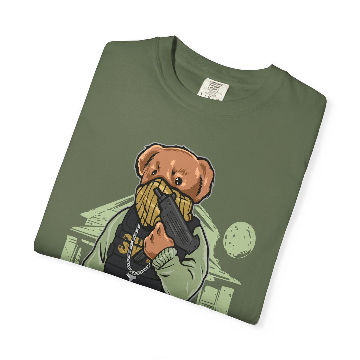 Hip Hop Graphic Tee – Gangster Bear Urban Streetwear
