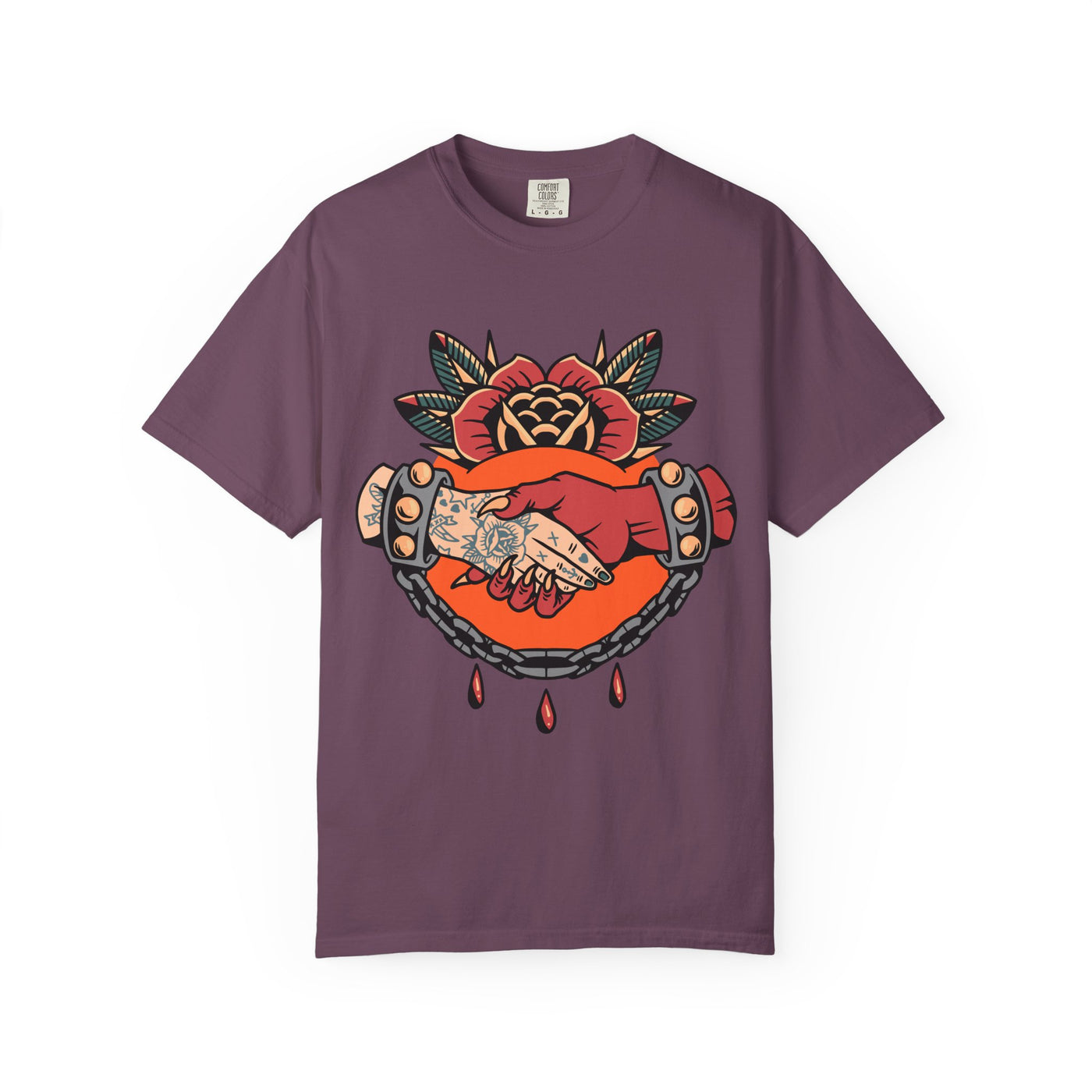 Devil Tattoo Shirt - Deal With Devil Tee - Occult Clothing - Sinful Threads