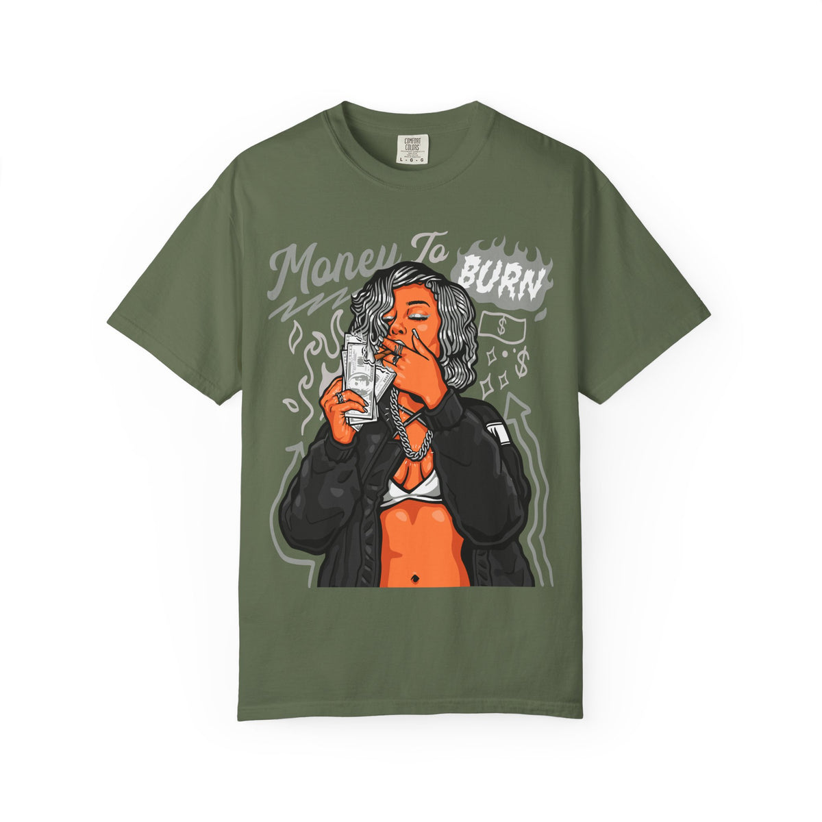 Money Graphic Tee – Luxury Streetwear