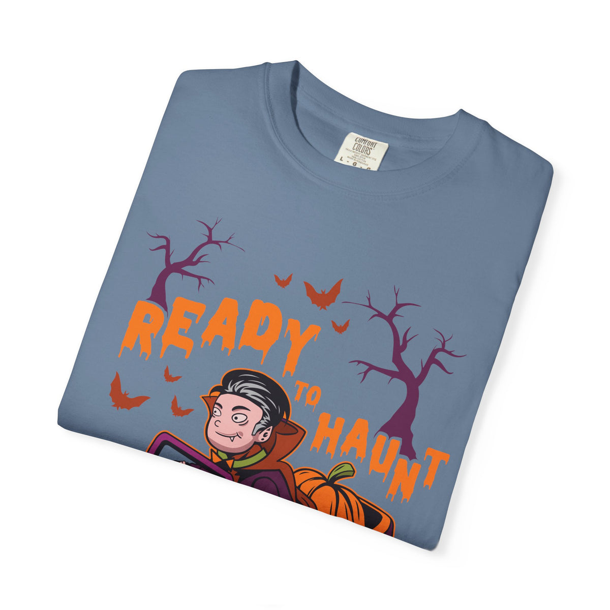 Dracula Halloween Shirt – Ready to Haunt Funny Vampire Tee