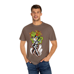 Sugar Skull Tee - Fun Cartoon Halloween Shirt Gift