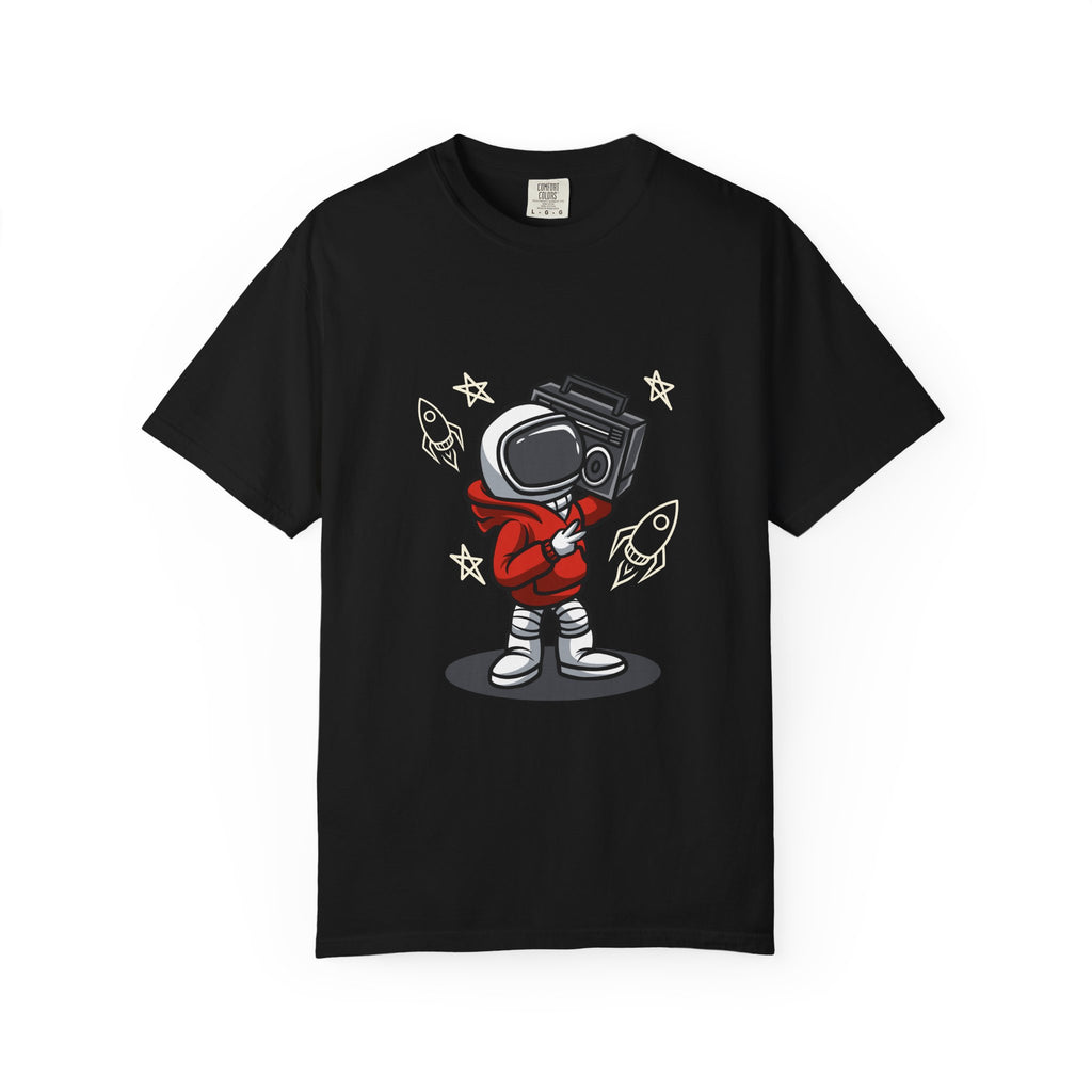 Astronaut Gift Shirt - Funny Space Boombox Tee - Cool Gift - Sinful Threads