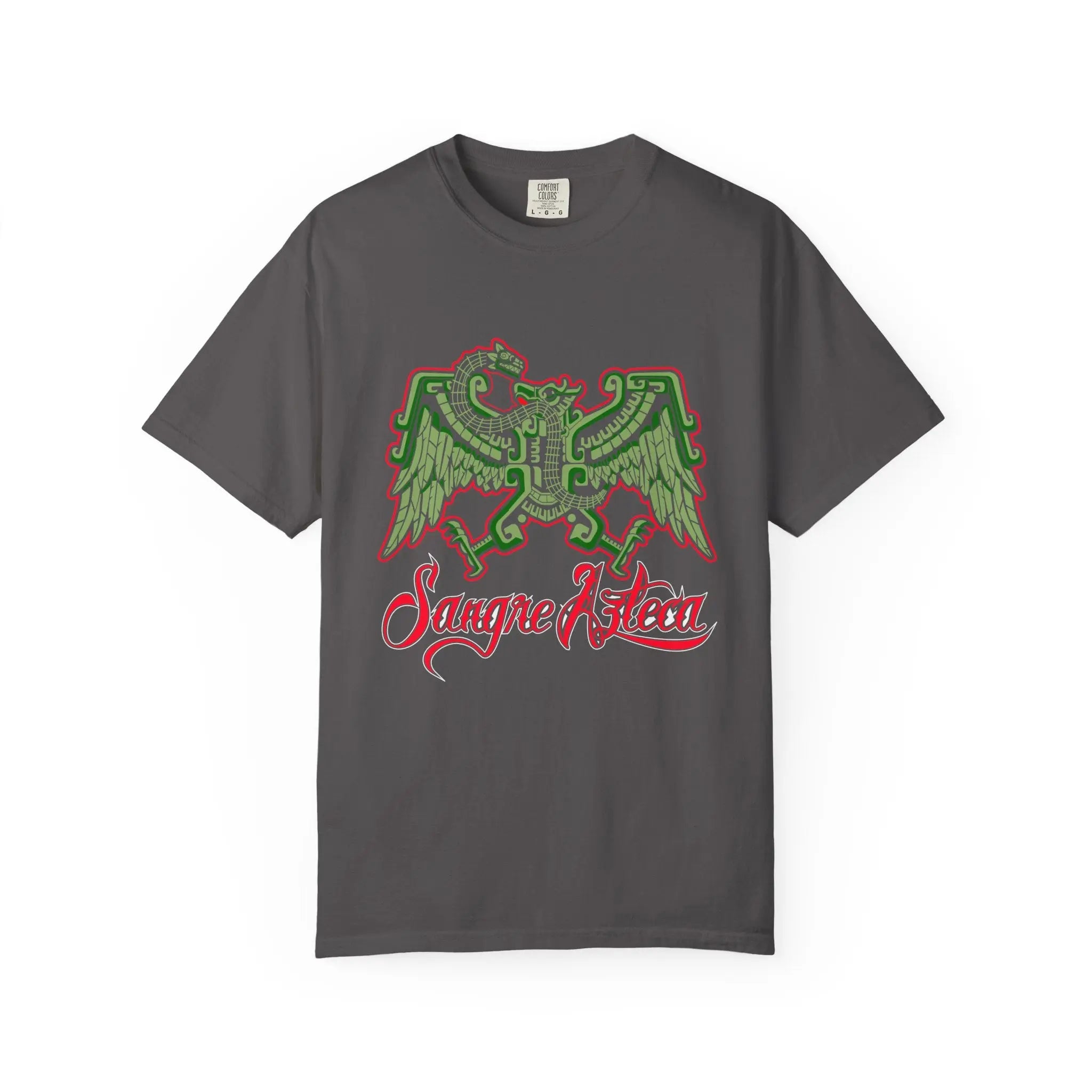 Sangre Azteca Tee - Mexican Pride Aztec Eagle Heritage - Sinful Threads