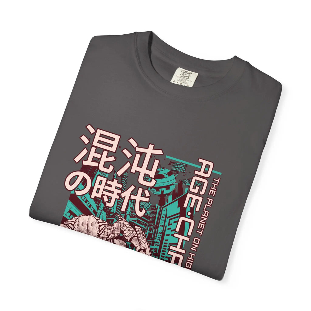 Cyberpunk Alien Tee - Anime Predator - Graphic Gift - Sinful Threads