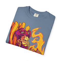 Demon Streetwear Shirt - Dark Urban Tee for Horror Fans