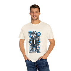 Gangster Wolf with Microphone Urban Art Drawing T-Shirt