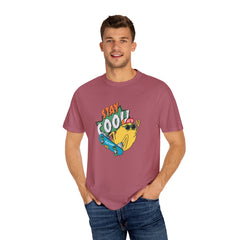 Stay Cool Awesome New York Skateboard Graphic T-Shirt