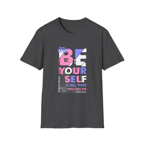 Be Yourself Bold Urban Tee - Bold Urban Graphic Shirt Men