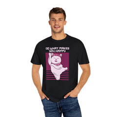 Lucky Cat Shirt - Maneki Neko Tee - Happy Quote Gift