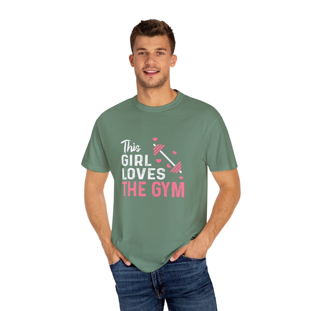 This Girl Loves The Gym Gym Workout Motivation T-Shirt