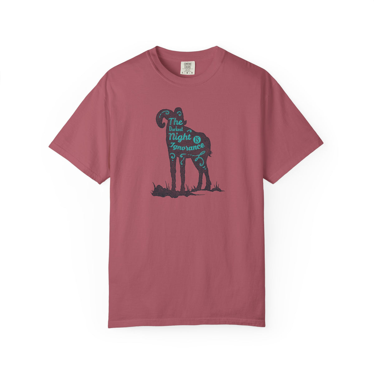The Darkest Night Ignorance Illustration Unisex T-Shirt - Sinful Threads