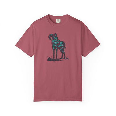 The Darkest Night Ignorance Illustration Unisex T-Shirt - Sinful Threads