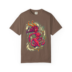 Female Krampus T-Shirt - Cute She Devil Cartoon Tee