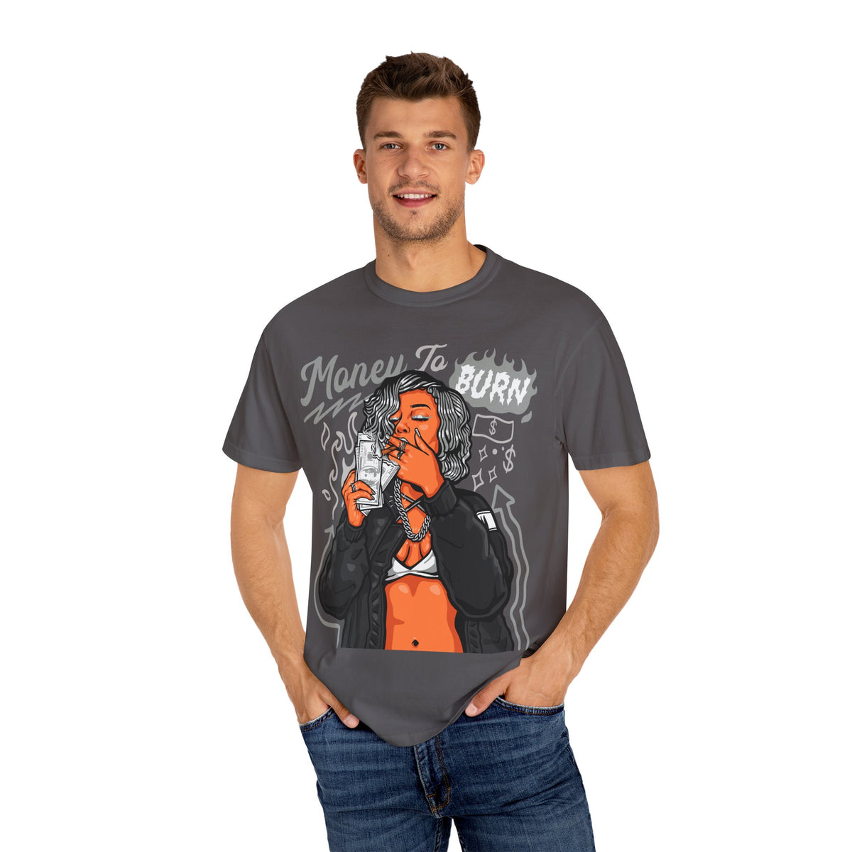 Money Graphic Tee – Luxury Streetwear