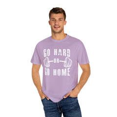 Go Hard Workout Shirt - Fitness Motivation Tee for Athletes