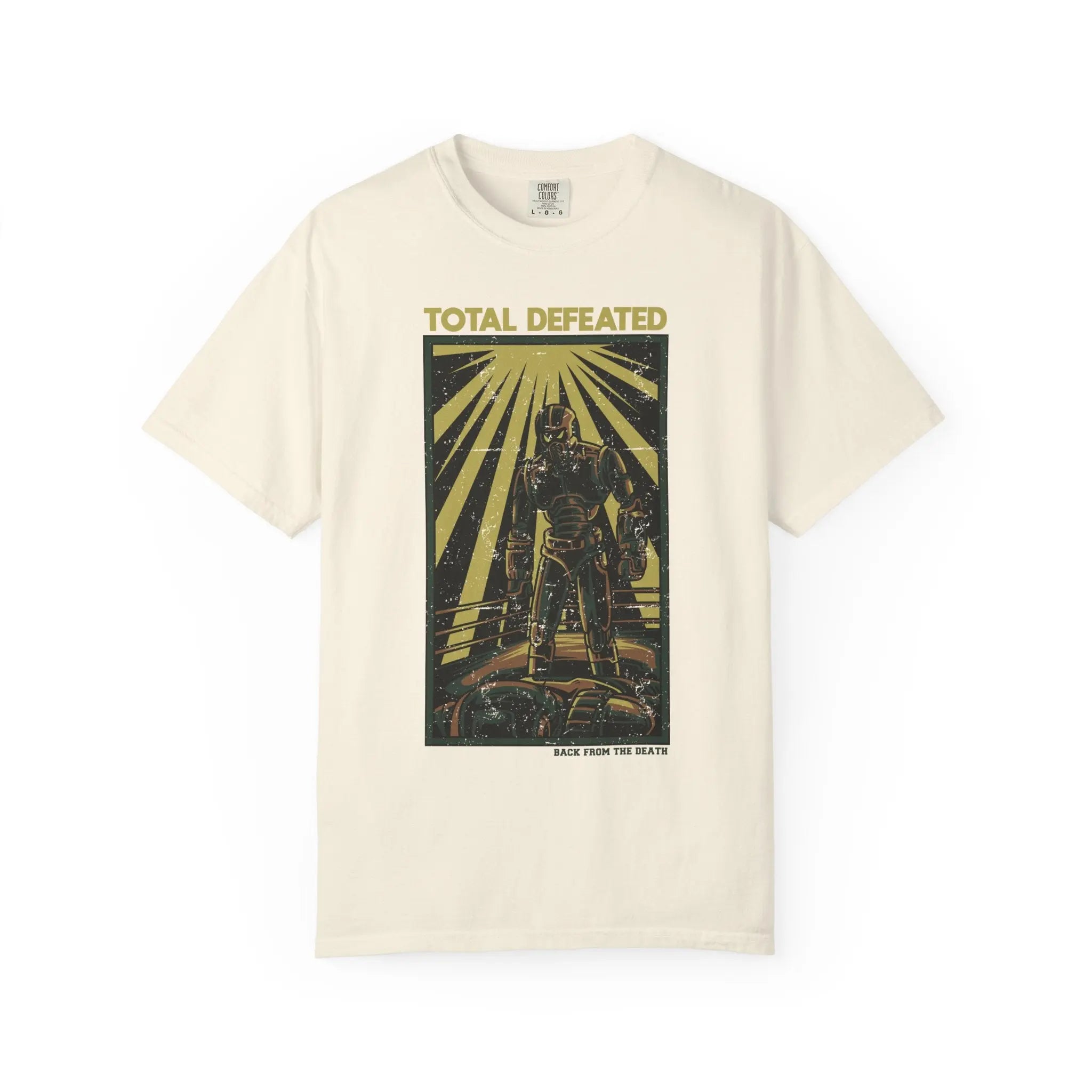 Total Defeated Back From The Death Graphic T-Shirt - Sinful Threads