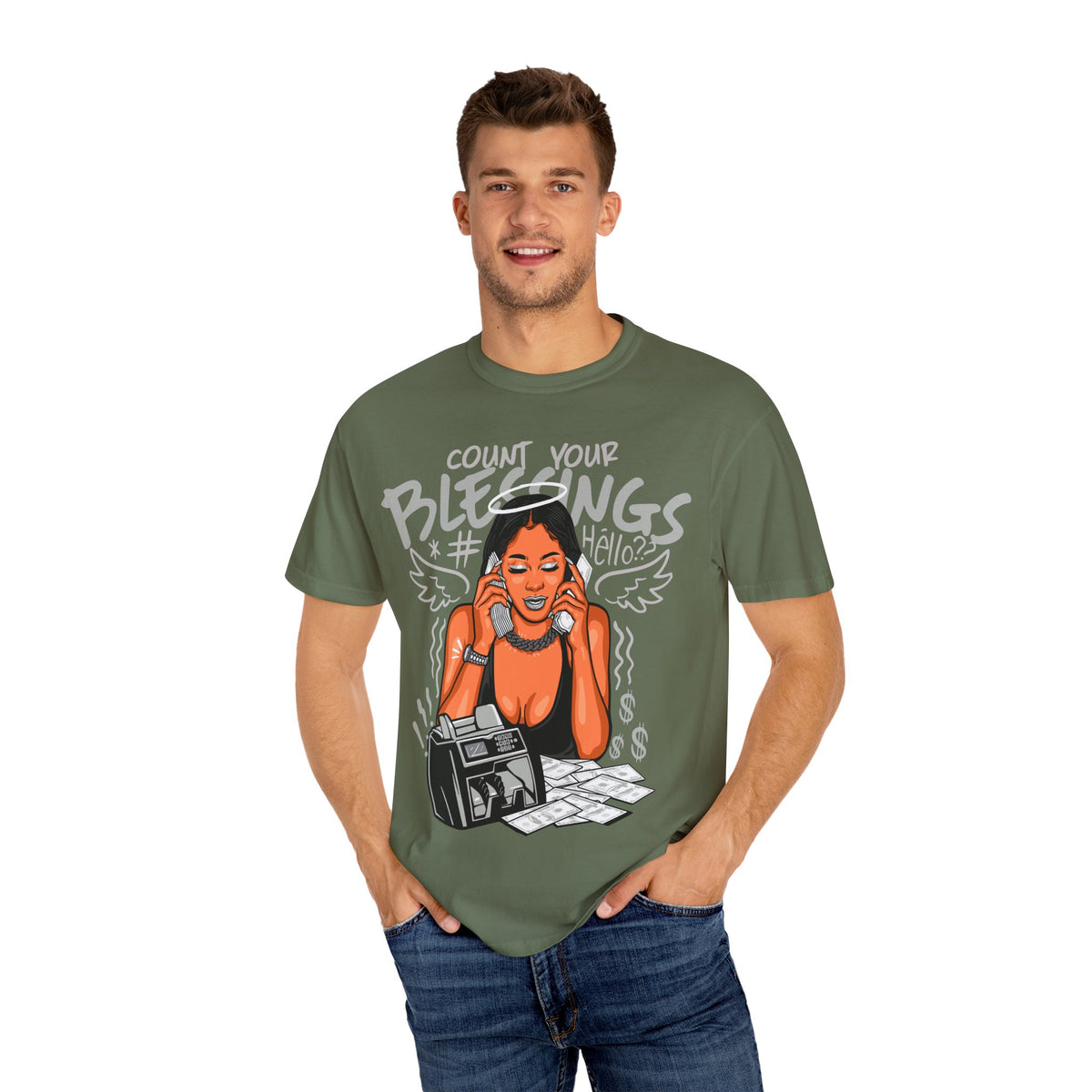 Count Blessings Tee – Boss Woman Wealth Mindset