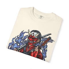 Oni mask tee - Samurai Demon Shirt - Warrior Gift