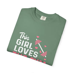 This Girl Loves The Gym Gym Workout Motivation T-Shirt