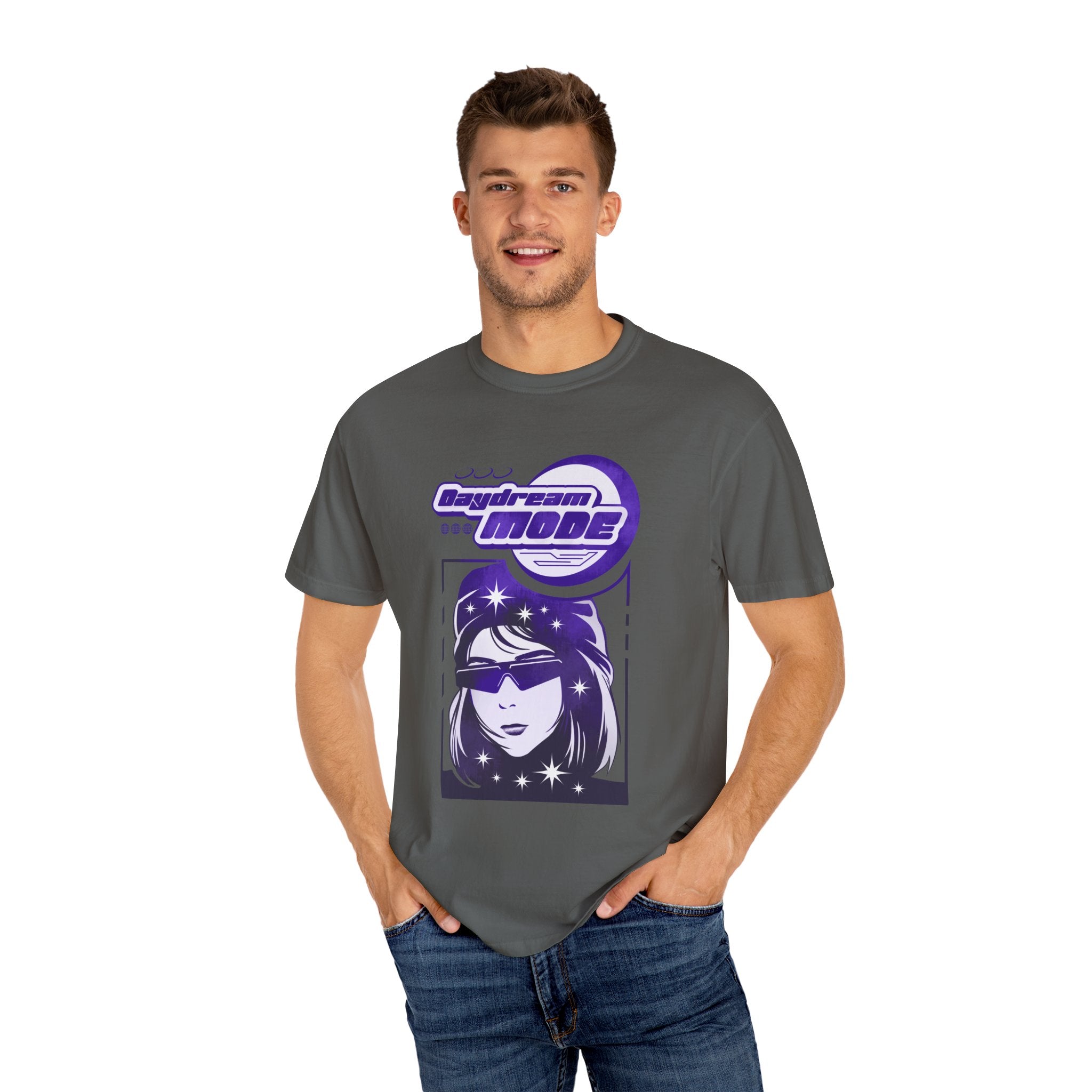 Daydream Mode Tee - Purple Aesthetic - Trendy Gift - Sinful Threads