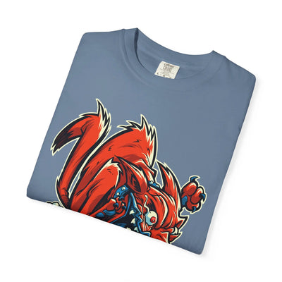 Rabid Fox Tee - Fierce Animal Wild Fox Savage Beast Shirt - Sinful Threads