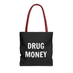 Funny Tote Bag – Bold “Drug Money” Heavy-Duty Shopper