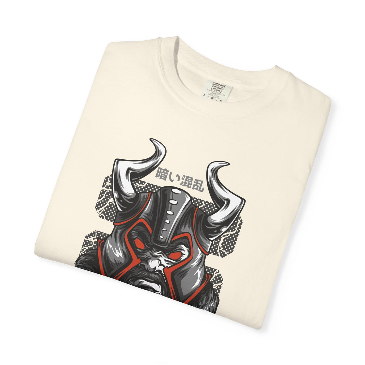 Strong Knight Design with Bold Graphics T-Shirt