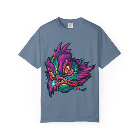 Monster Fish Tee - Fantasy Colorful Sea Creature Shirt