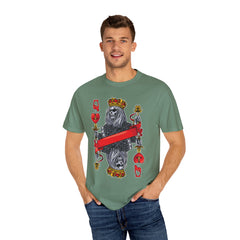 Red Queen T-shirt – Skull Graphic Top – Queen of Hearts