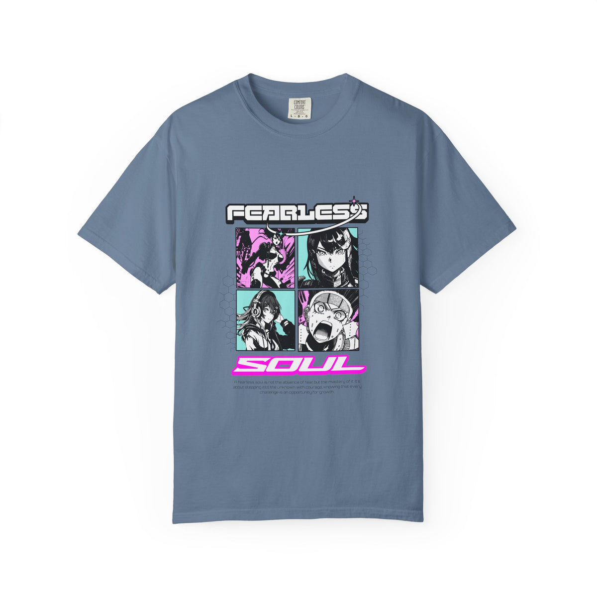 Fearless Soul Tee - Anime Manga Bold Aesthetic Graphic
