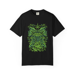 Santa Cruz Tee - Green Man Festival Cannabis Leaf Art