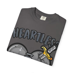 Heartless Grunge Tee – Broken Heart Shirt for Emo Aesthetic - Sinful Threads