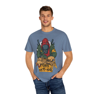Alien Hugs Funny Shirt - Facehugger Sci-Fi Comedy Tee - Sinful Threads