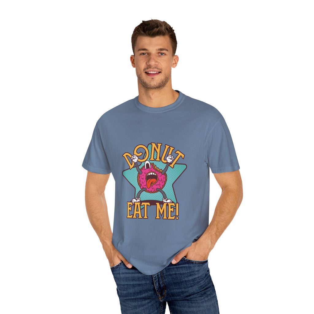 Funny Donut Shirt - Donut Eat Me Tee - Cartoon Food Gift - Sinful Threads