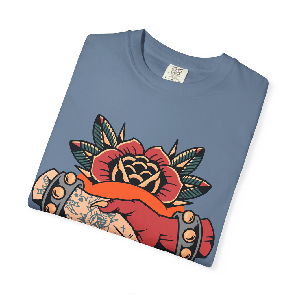 Devil Tattoo Shirt - Deal With Devil Tee - Occult Clothing - Sinful Threads