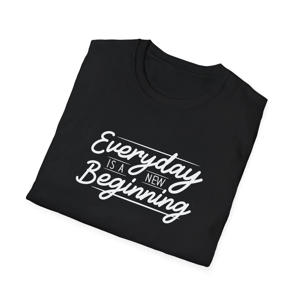 New Beginning Graphic Shirt - Everyday Fresh Start Tee - Sinful Threads