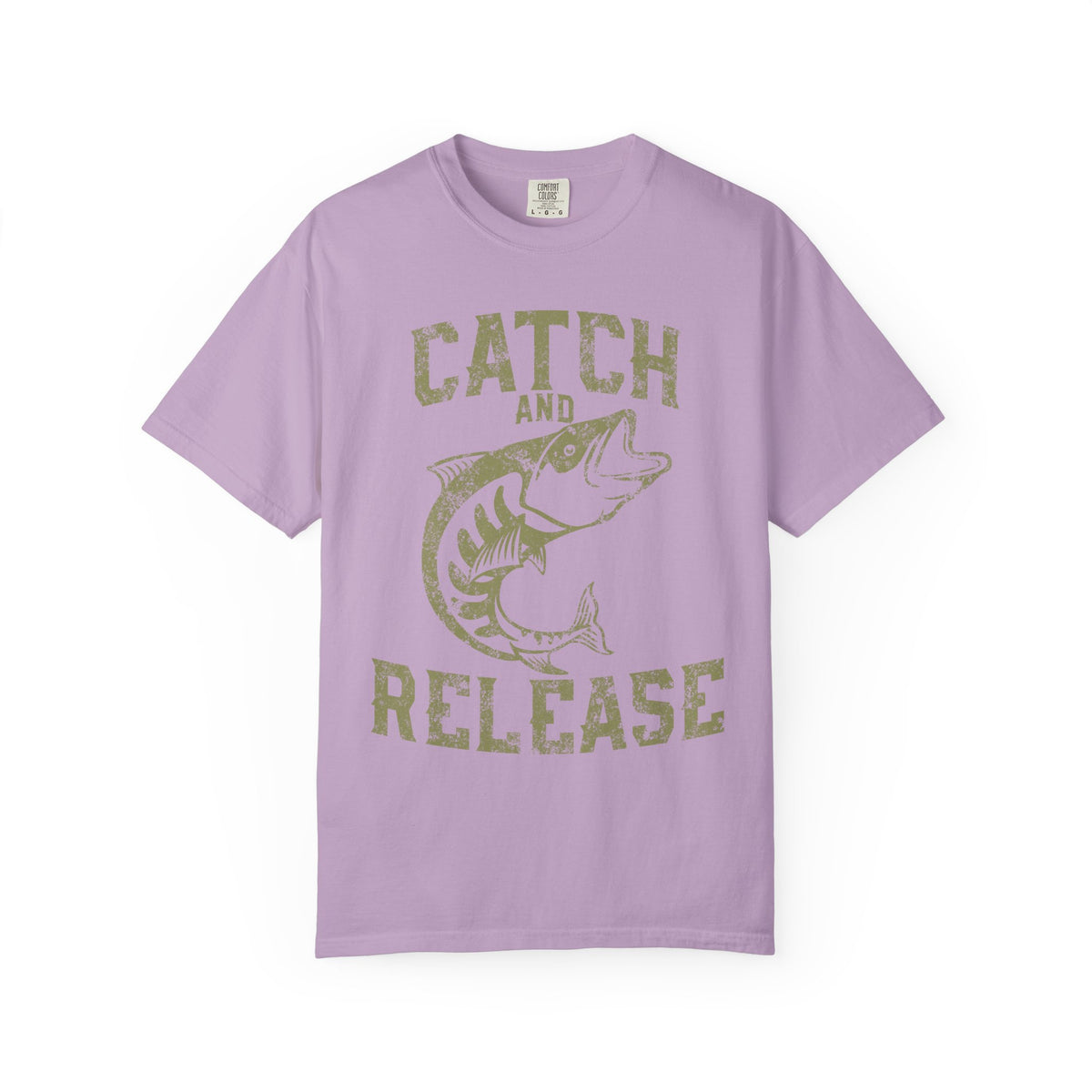 Catch And Release Fishing Graphic Artwork Design T-Shirt