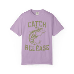 Catch And Release Fishing Graphic Artwork Design T-Shirt