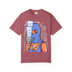 Money Gangster Shirt - Make It Rain Girl Tee for Hip Hop Fans