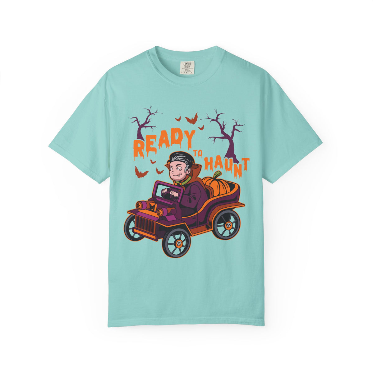 Dracula Halloween Shirt – Ready to Haunt Funny Vampire Tee