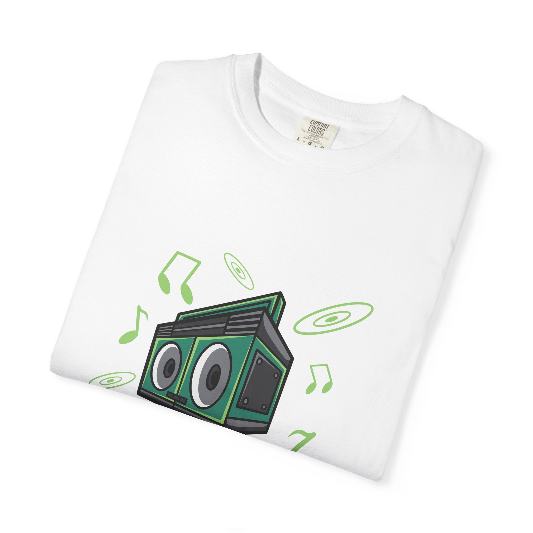 Retro Boombox Shirt - 80s Hip Hop Tee - Music Lover Gift - Sinful Threads