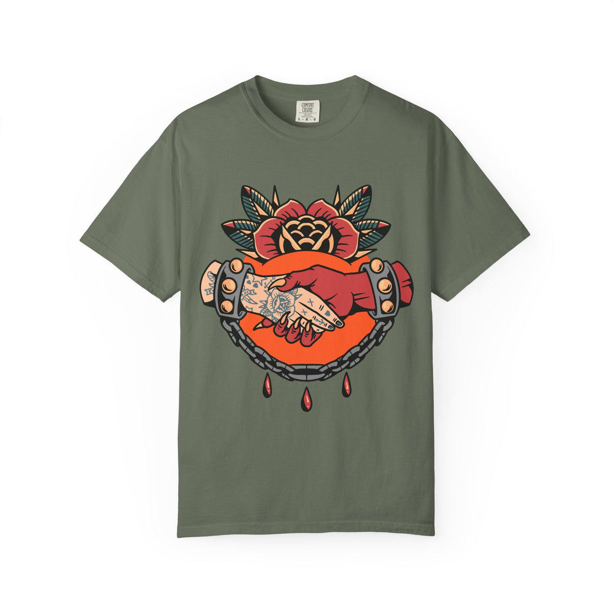 Devil Tattoo Shirt - Deal With Devil Tee - Occult Clothing